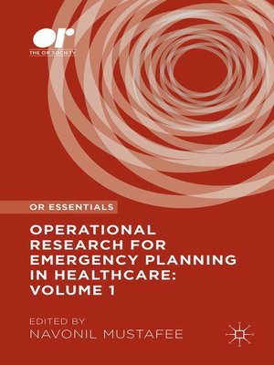 cover image of Operational Research for Emergency Planning in Healthcare